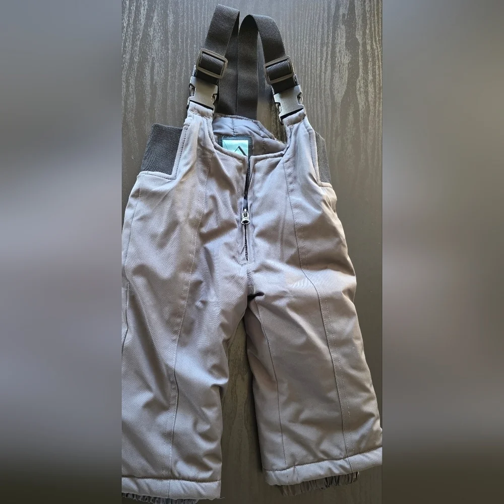 Kids Gray Overalls